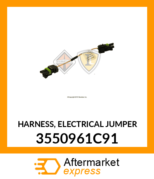 HARNESS, ELECTRICAL JUMPER 3550961C91