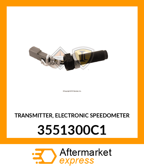 TRANSMITTER, ELECTRONIC SPEEDOMETER 3551300C1
