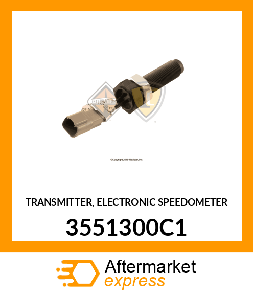 TRANSMITTER, ELECTRONIC SPEEDOMETER 3551300C1