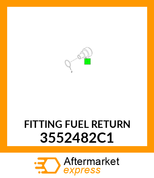 FITTING FUEL RETURN 3552482C1