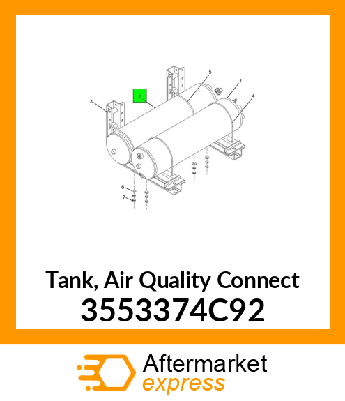 Tank, Air Quality Connect 3553374C92