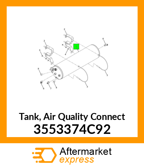Tank, Air Quality Connect 3553374C92