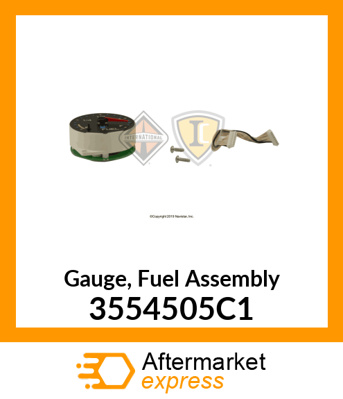 Gauge, Fuel Assembly 3554505C1