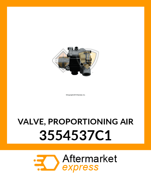 VALVE, PROPORTIONING AIR 3554537C1