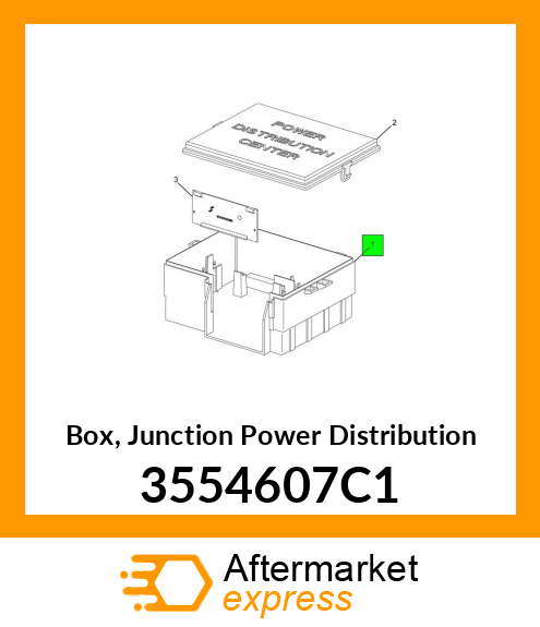 Box, Junction Power Distribution 3554607C1