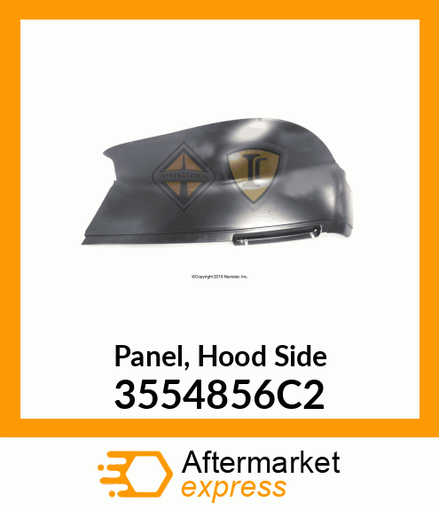 Panel, Hood Side 3554856C2