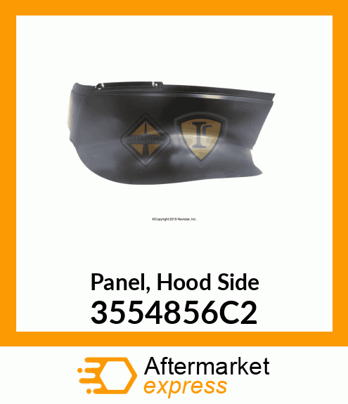 Panel, Hood Side 3554856C2