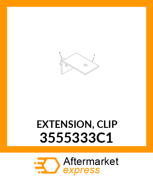 EXTENSION, CLIP 3555333C1