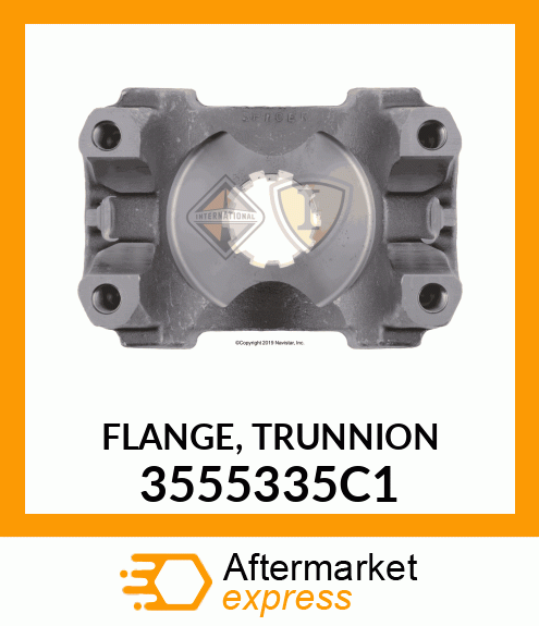 FLANGE, TRUNNION 3555335C1