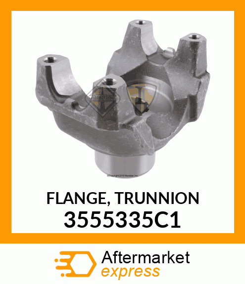 FLANGE, TRUNNION 3555335C1