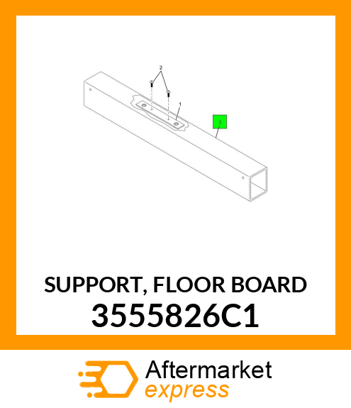 SUPPORT, FLOOR BOARD 3555826C1