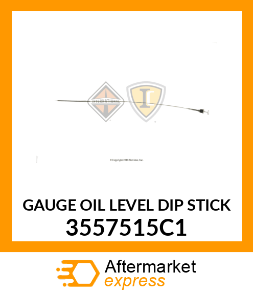 GAUGE OIL LEVEL DIP STICK 3557515C1