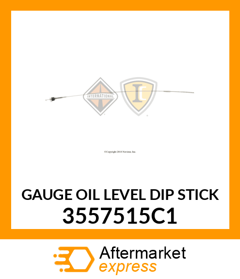 GAUGE OIL LEVEL DIP STICK 3557515C1