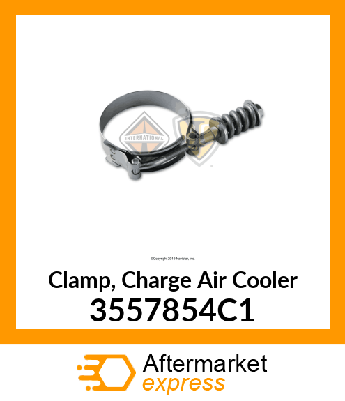 Clamp, Charge Air Cooler 3557854C1