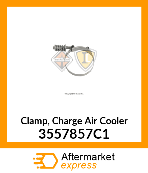 Clamp, Charge Air Cooler 3557857C1