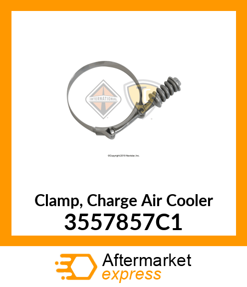 Clamp, Charge Air Cooler 3557857C1