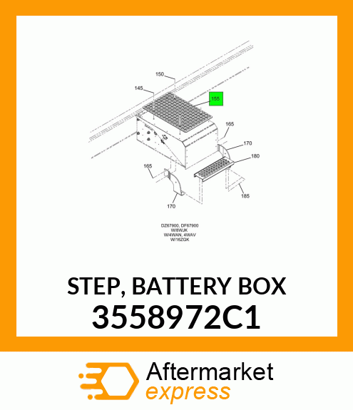 STEP, BATTERY BOX 3558972C1
