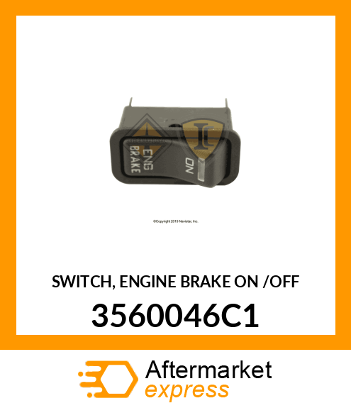 SWITCH, ENGINE BRAKE ON /OFF 3560046C1