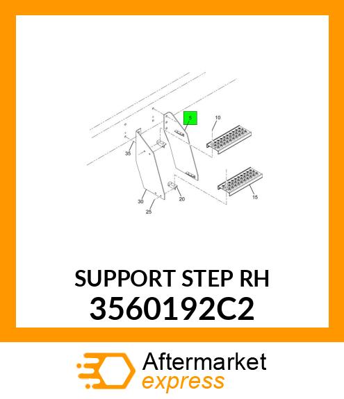 SUPPORT STEP RH 3560192C2