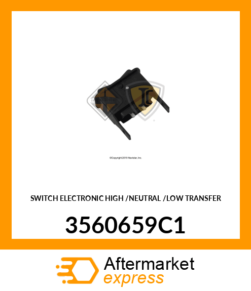 SWITCH ELECTRONIC HIGH /NEUTRAL /LOW TRANSFER 3560659C1