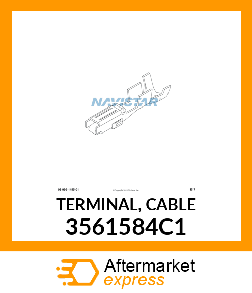 TERMINAL, CABLE 3561584C1