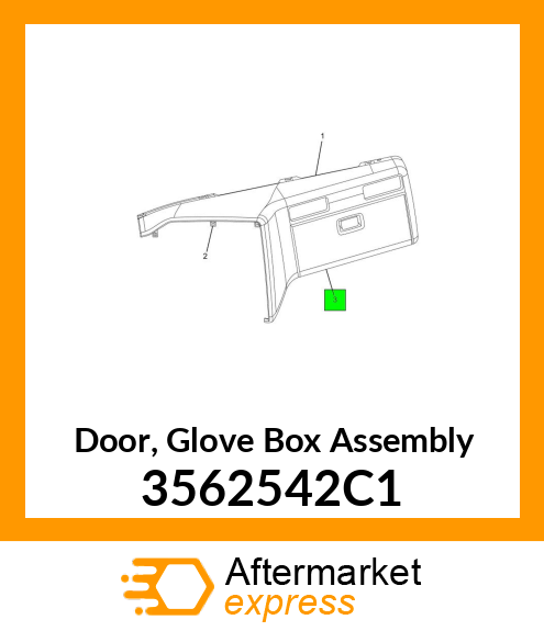 Door, Glove Box Assembly 3562542C1