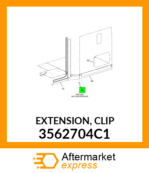 EXTENSION, CLIP 3562704C1