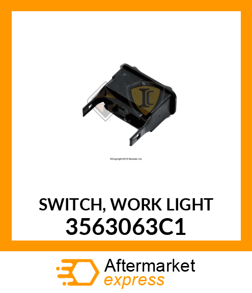 SWITCH, WORK LIGHT 3563063C1