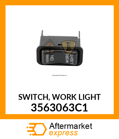 SWITCH, WORK LIGHT 3563063C1