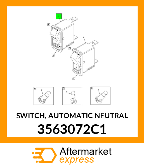 SWITCH, AUTOMATIC NEUTRAL 3563072C1