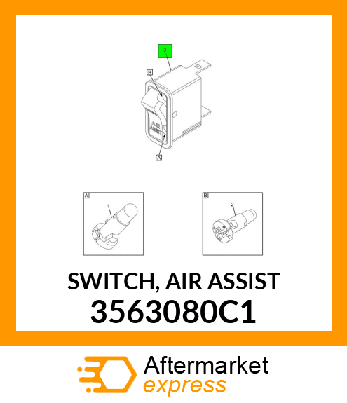 SWITCH, AIR ASSIST 3563080C1