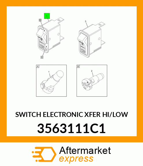 SWITCH ELECTRONIC XFER HI/LOW 3563111C1