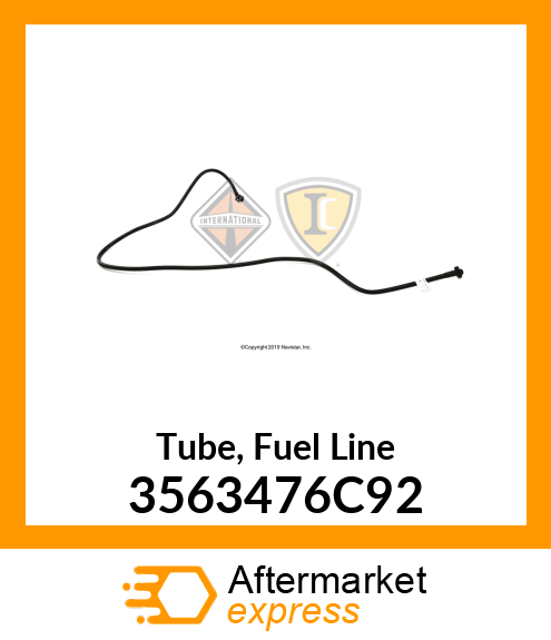 Tube, Fuel Line 3563476C92