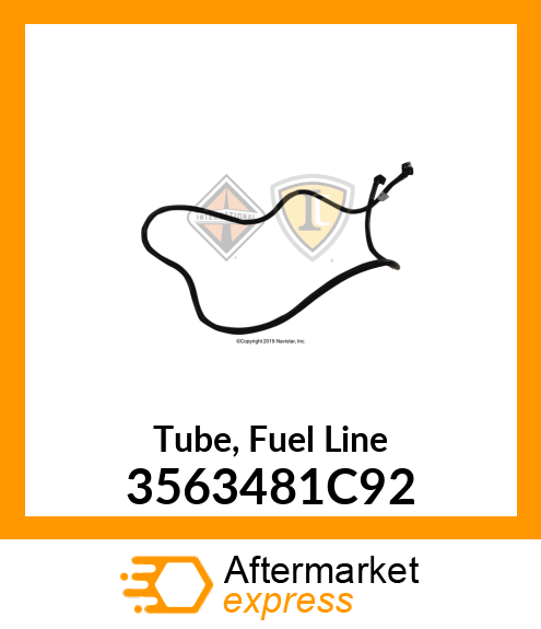 Tube, Fuel Line 3563481C92