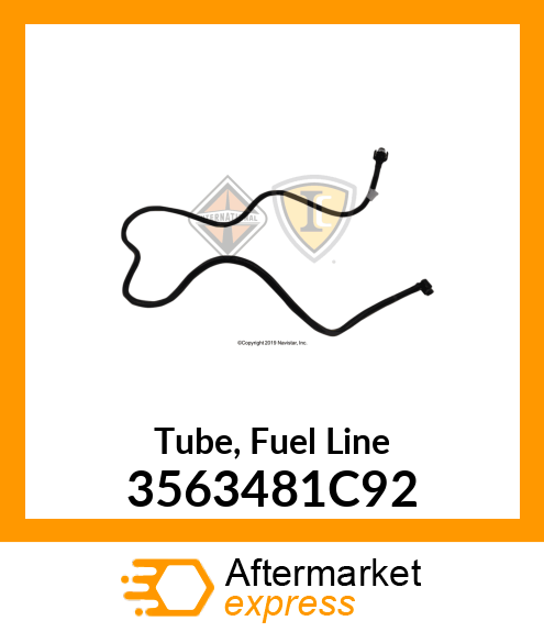 Tube, Fuel Line 3563481C92