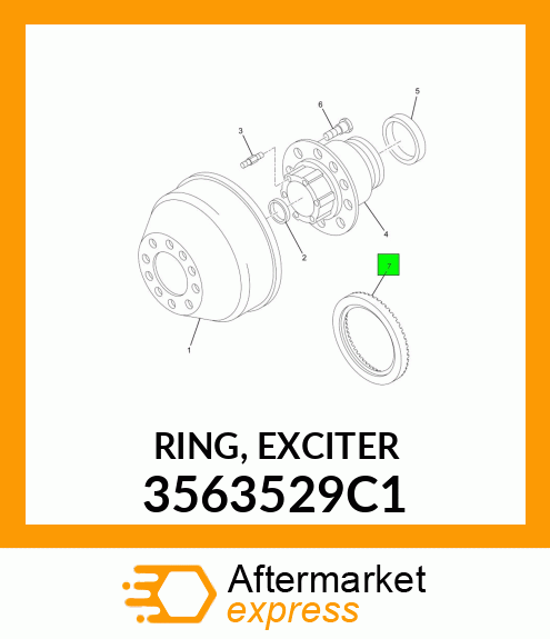 RING, EXCITER 3563529C1