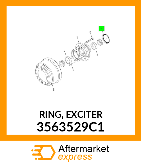 RING, EXCITER 3563529C1