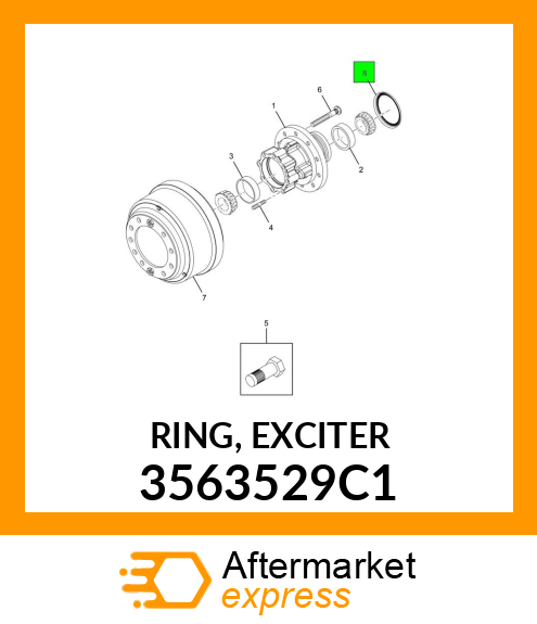 RING, EXCITER 3563529C1