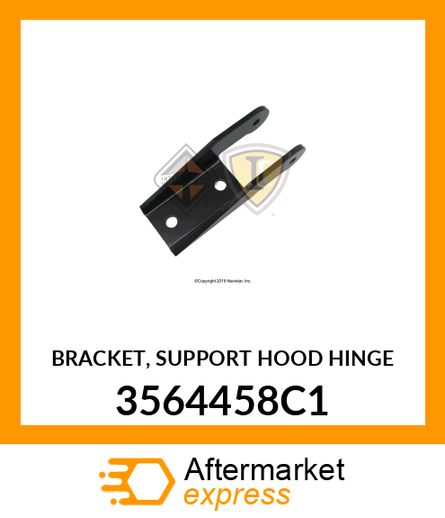 BRACKET, SUPPORT HOOD HINGE 3564458C1