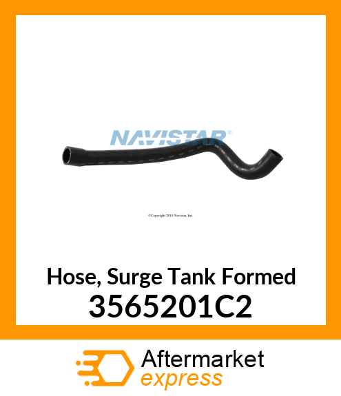 Hose, Surge Tank Formed 3565201C2