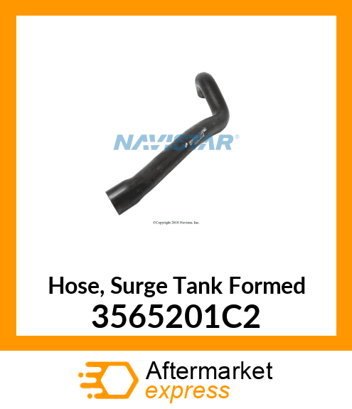 Hose, Surge Tank Formed 3565201C2