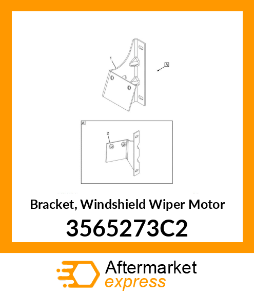 Bracket, Windshield Wiper Motor 3565273C2