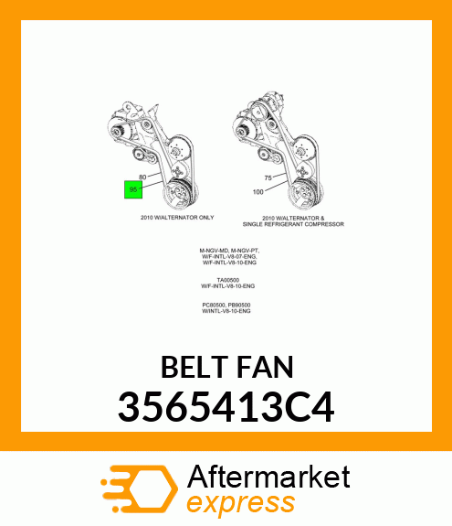 BELT FAN 3565413C4