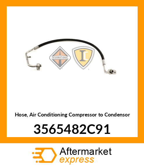 Hose, Air Conditioning Compressor to Condensor 3565482C91