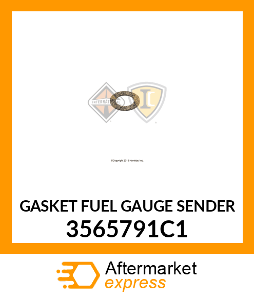 GASKET FUEL GAUGE SENDER 3565791C1