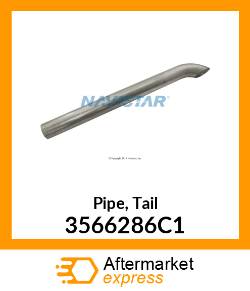 Pipe, Tail 3566286C1