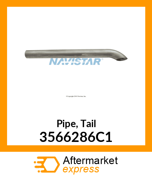 Pipe, Tail 3566286C1