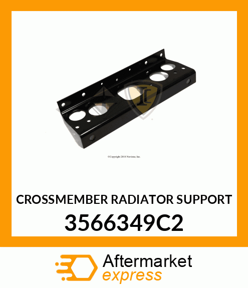 CROSSMEMBER RADIATOR SUPPORT 3566349C2