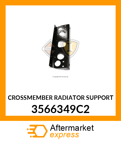 CROSSMEMBER RADIATOR SUPPORT 3566349C2