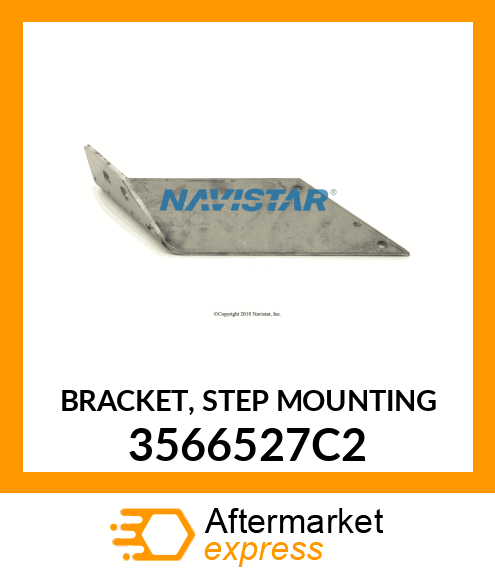 BRACKET, STEP MOUNTING 3566527C2